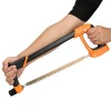 Anti Skid Texture Handle Reinforced Hacksaw Frame Sawing More Widely Hand Saw Hacksaw