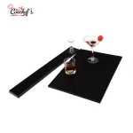 Anti-slip bar mat custom logo ,custom plastic bar spill mat