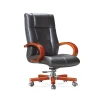 Antique black ergonomic leather office furniture office chair swivel