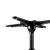 Import Antique restaurant  furniture metal leg industrial crank trumpet wrought metal coffee outdoor cast iron dining table base from China