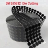 Any sizes & shape self adhesive 3m buffer pads SJ5302 SJ5303 SJ5003 SJ5808 SJ5816 SJ5832 clear/black rubber
