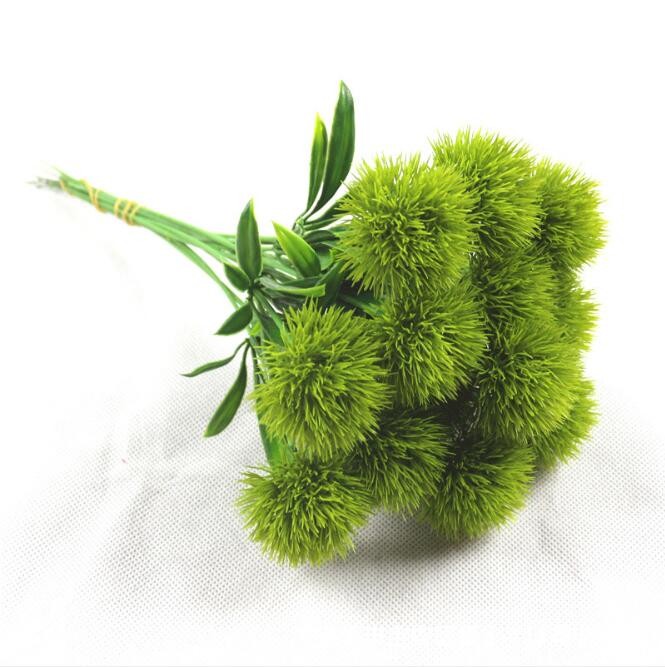 Artificial flowers dandelion Plastic Flower Wedding decorations artificial plants
