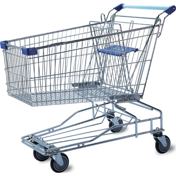 Asian Shopping Trolley and Cart Store Supermarket Shopping Carts