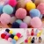 Import Assorted colors craft pom poms for diy creative decorations from China