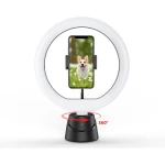 Auto Tracking Selfie 10 inch Ring Light Video Live Stream Tiktok LED Ring Light With Tripod Cell Phone Holder