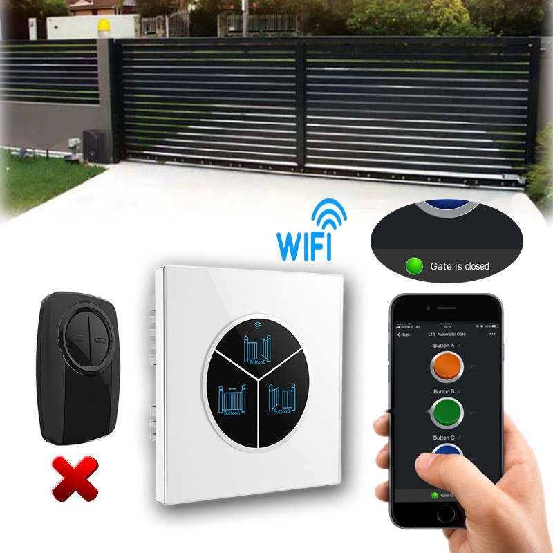 Buy Autogate Smart Wifi Touch Switch Supports Tuya App Alexa Google ...