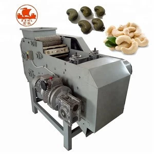 Automatic Cashew Nut Sheller Processing Machine Cashew Nut Shelling Shell Removing Breaking Cracking  Machine