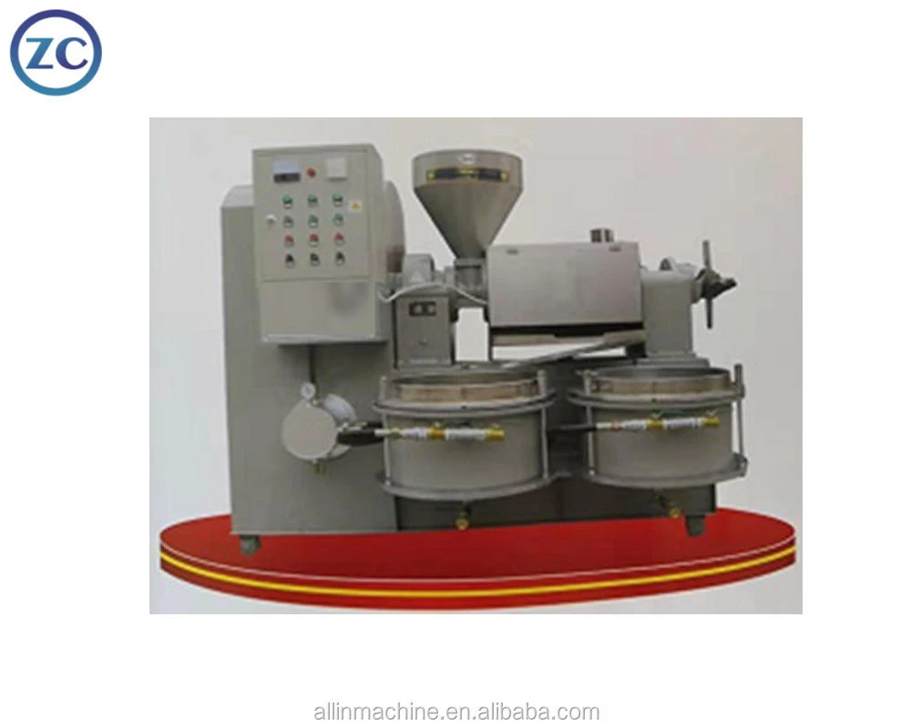 Automatic spiral oil mill soybean groundnut vegetable oil pressing machine