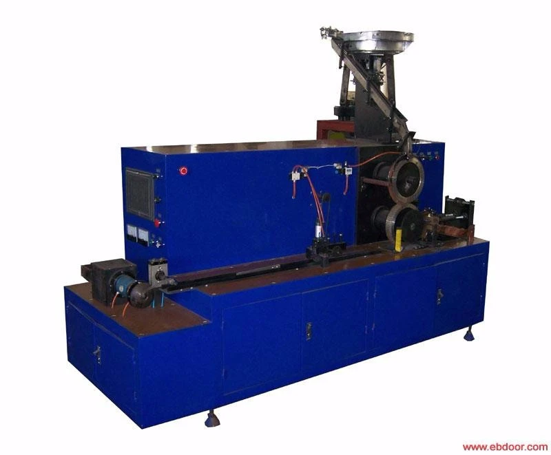 Automatic wire collated coil nail making machine