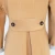 Import Autumn/winter classic camel lapel double-row buckle waist loop embellished high - end cashmere wool coat from China