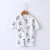 Import baby boys girls rompers 0-6 month clothes summer baby rompers 100% cotton baby clothes from China