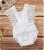 Import Baby Clothes Newborn clothing girl Jumpsuits Plain  cotton Baby Romper in Bulk Sale from China