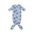 Import Baby Cotton Sleeping Bag Swadle Sack Knotted Gown And Hat Organic Baby Knotted Gown from China