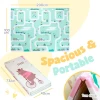 Baby Crawling Double Side Colorful Cartoon Foldable Baby Play Mat