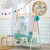 Import Baby x type mobile hanging drying coat clothes storage stand rack for balcony from China