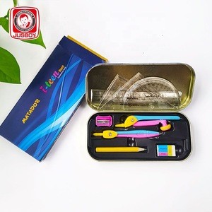 Back to school for student mathematical  stationery geometry set drawing set compass mat set