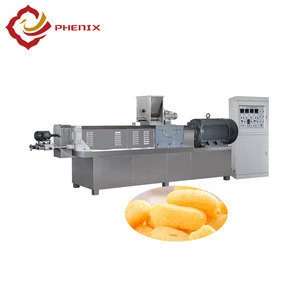 baked puffed corn snack chips making machine production line