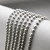 Import Ball Chain Number 3 Spool Nickel Plated Steel 100 Feet from South Korea
