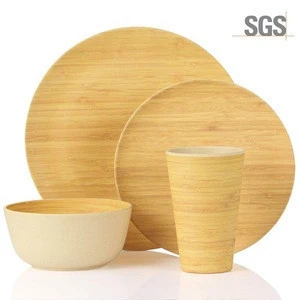 Bamboo Fiber Dinnerware Sets Bamboo Fiber Plate Bamboo Tableware Set  Kids Dinnerware Sets Dishwasher Safe