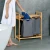 Import Bamboo Laundry Hamper Sorter Basket With Storage Shelf from China