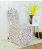 Banquet spandex cover for chair metallic gold spandex chair cover