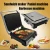 Import BBQ Steak Hamburger Panini Electric Sandwich Maker Grill Meat Roaster Machine Egg Frying Pan Breakfast Toaster from China