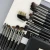 Import BEILI Pro 18 Pcs Black Makeup Brushes Tools Set Kits Cosmetic Eyeline Conclear Eyebrow Lip Wood Handle Box Packing Private Label from China