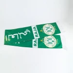 Best seller excellent quality multi-patterns printing custom sports team football fans scarf