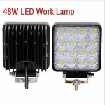 Best selling 4x4 accessories square 10-30V 48w off road led working light for truck