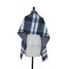 Best selling custom auntum winter knit travel pillow hair scarf