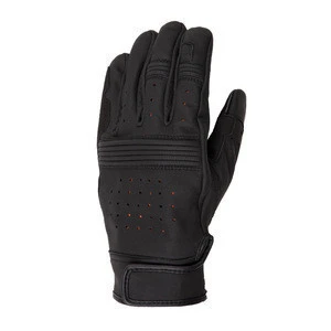Best selling leather touchable racing gloves breathable&amp; durable moto gloves for motorcycle player