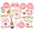 Import Birthday Team Bride Bridal Shower Hen Party Accessories Funny Bachelorette Photobooth Props Wedding Kit Photo Booth from China