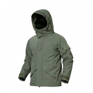 Black G8  Military Uniform Desert Camouflage Uniform with hood winter windproof thick warm jacket