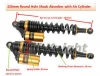 Black Gold 320 mm 12 5/8" Universal fitment Shock Absorber for Dirtbike Gokart ATV motorcycles Quad