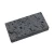 Import Black Lava Stone Brick Gray Lava Stone Plate Basalt Stepping Stone With Holes  Customized Size from China