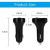 Import Bluetooth Car Kit FM Transmitter Handfree Car MP3 Audio Player Voltage Detection Dual USB Car Charger with bluetooth from China