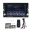 Bluetooth FM USB SD Aux Steering wheel remote control 2 din car dvd player