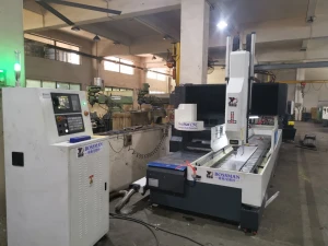 BOSM-DC2605 CNC Profile Machining Center cnc drilling milling machine for heat exchanger tube plate and engineering machinery