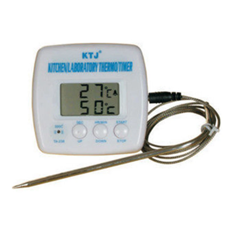 Brand New TA238 Digital Thermometer Multi-purpose Thermometer &amp; Timer for Kitchen laboratory thermo or BBQ