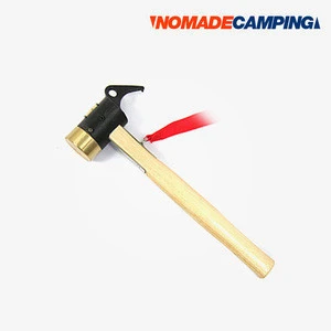 Bronze Peg Hammer nomade camping outdoor portable peg hammer