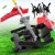 Import brush cutter used with cultivator grass trimmer grass wheel mini tiller/Indel brand power backpack glass brush cutter from China