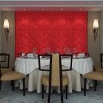 Building material bamboo fiber 3d decorative acrylic wall panels