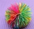 Import bushy hair ball rubber hair ball,toy,fluffy rubber toy ball from China