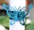 Import Butterfly Napkin Rings Pearl Paper Towel Buckle DIY Hollow Serviette Holder from China