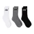 Import BY-001 bamboo cotton design OEM custom logo white black crew socks sports socks men basketball socks elite from China