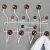 Import Candy Color Metal Wood hang it all rack Coat Rack from China