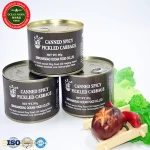 Canned spicy pickled cabbage canned vegetable