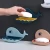 Import Cartoon Whale Bathroom Soap Dish Holder Bathroom Soaps Box Storage Shelf Plastic Wall Mounted Draining Organizer Tray from China
