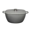 Cast iron enamel cookware DISA round - square casserole