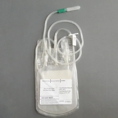 CE/ISO Approved 450ml Single Cpda-1 Blow-Extruded Blood Bag (MT58071010)